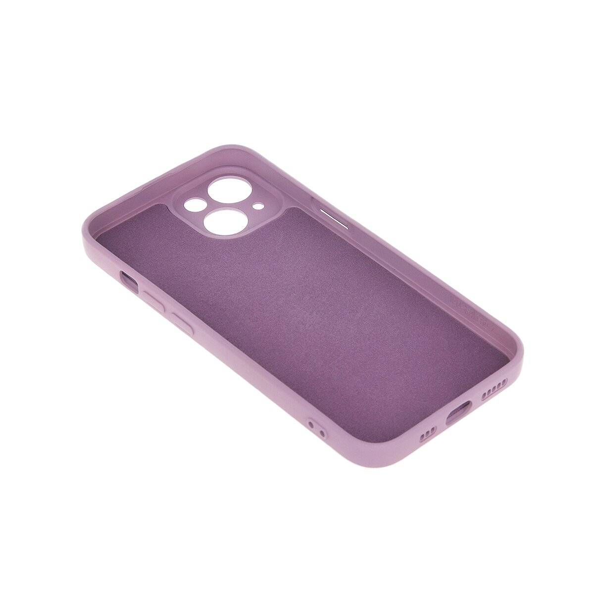 Finger Grip Hülle mit Ring Kameraschutz kompatibel mit iPhone 16 Hellviolett