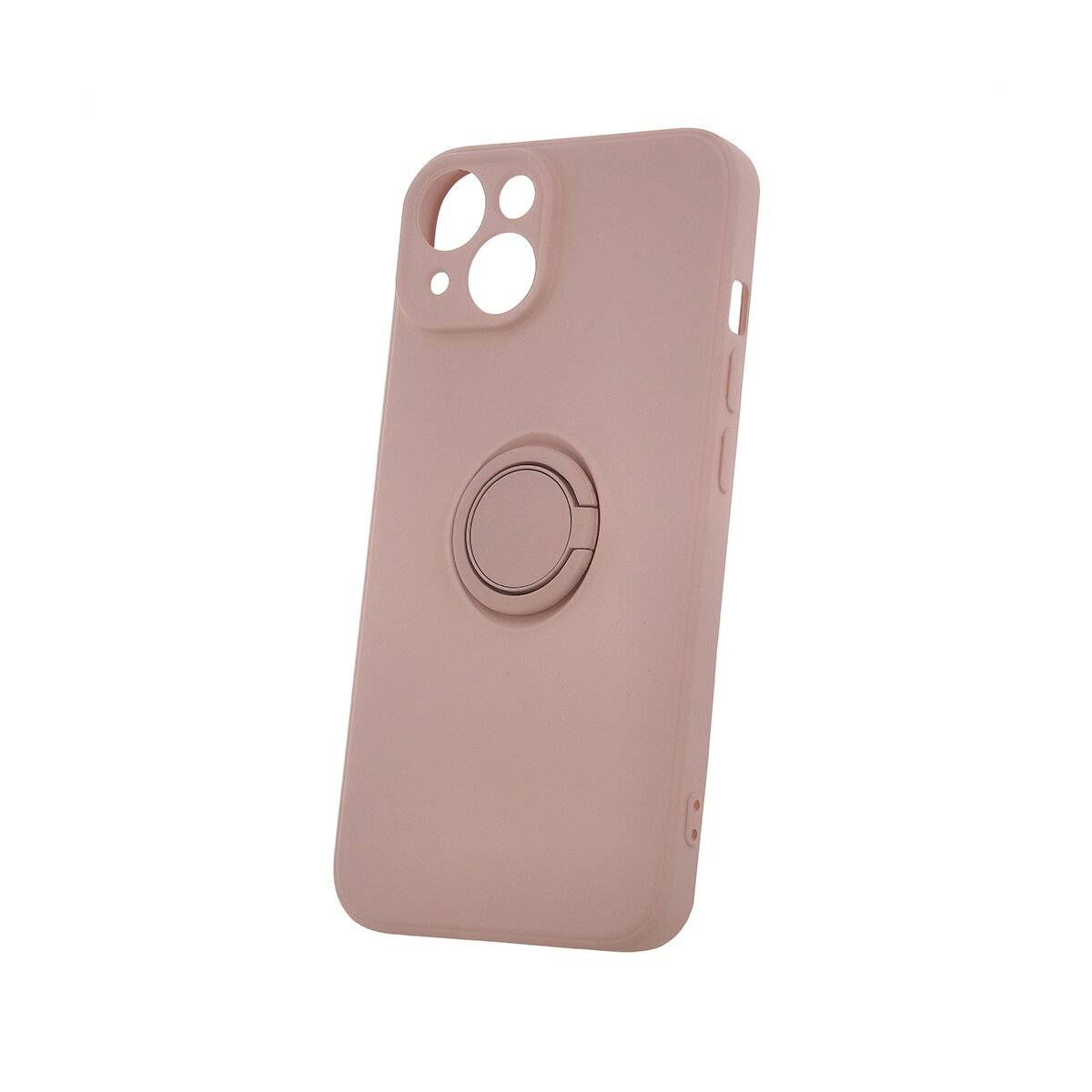 Finger Grip Hülle mit Ring Kameraschutz kompatibel mit iPhone 16 Pro Max Rose
