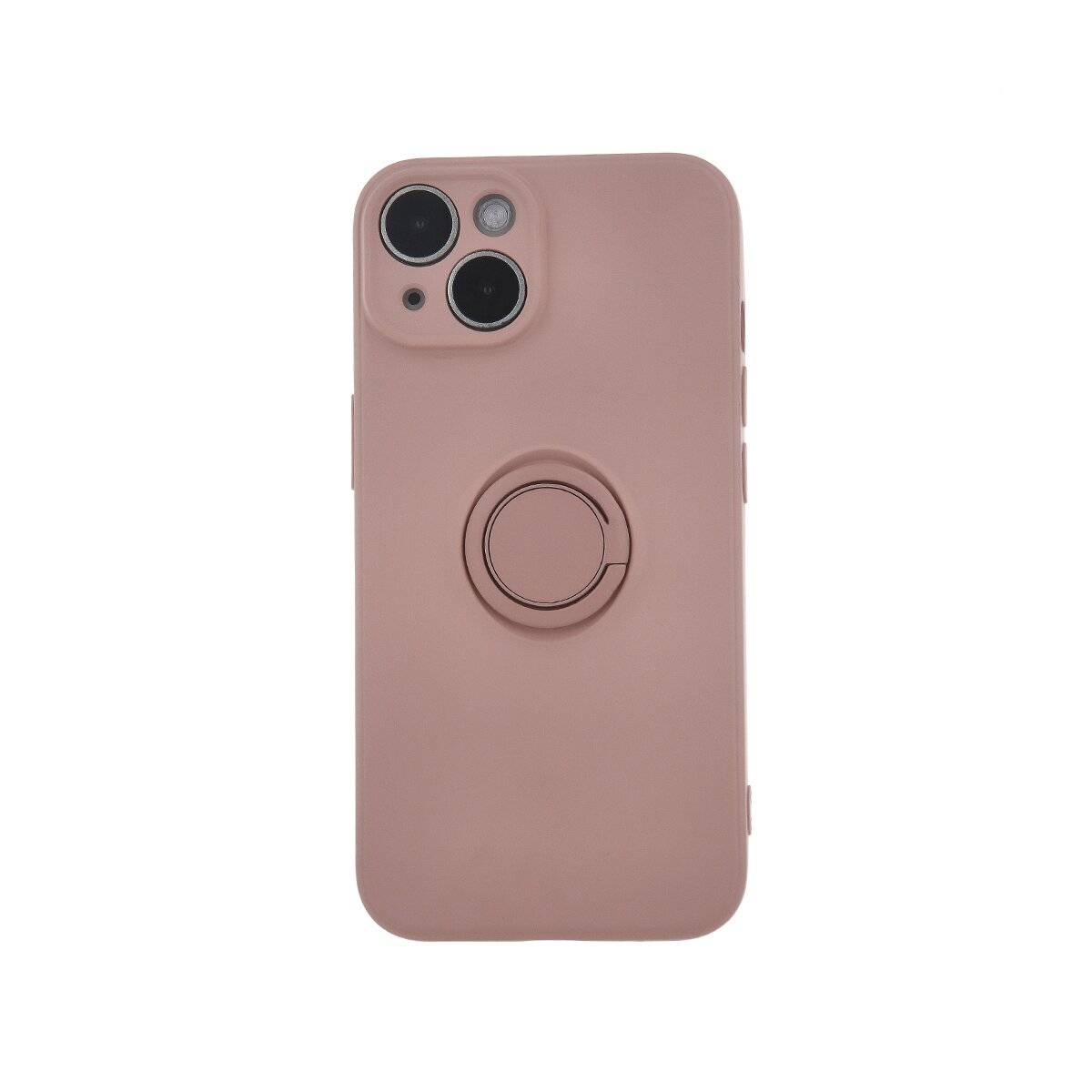 Finger Grip Hülle mit Ring Kameraschutz kompatibel mit iPhone 16 Pro Max Rose