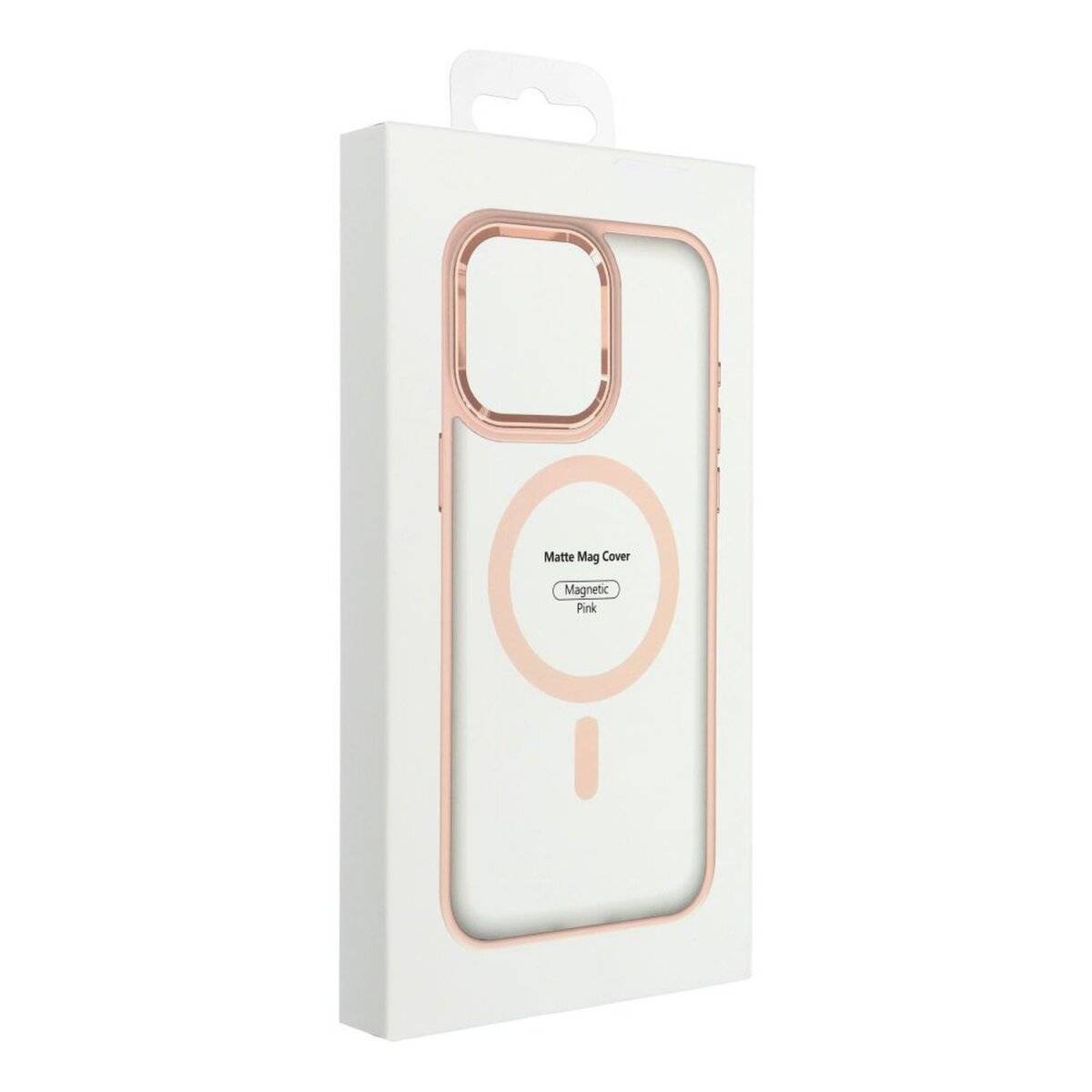 Matte MagSafe Cover Hülle kompatibel mit Samsung Galaxy S25 Plus Rosa