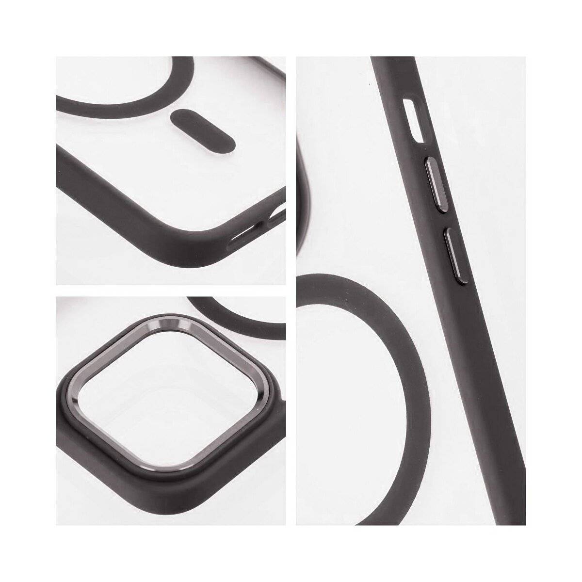 Matte MagSafe Cover Hülle kompatibel mit iPhone 16 Pro Max Titan
