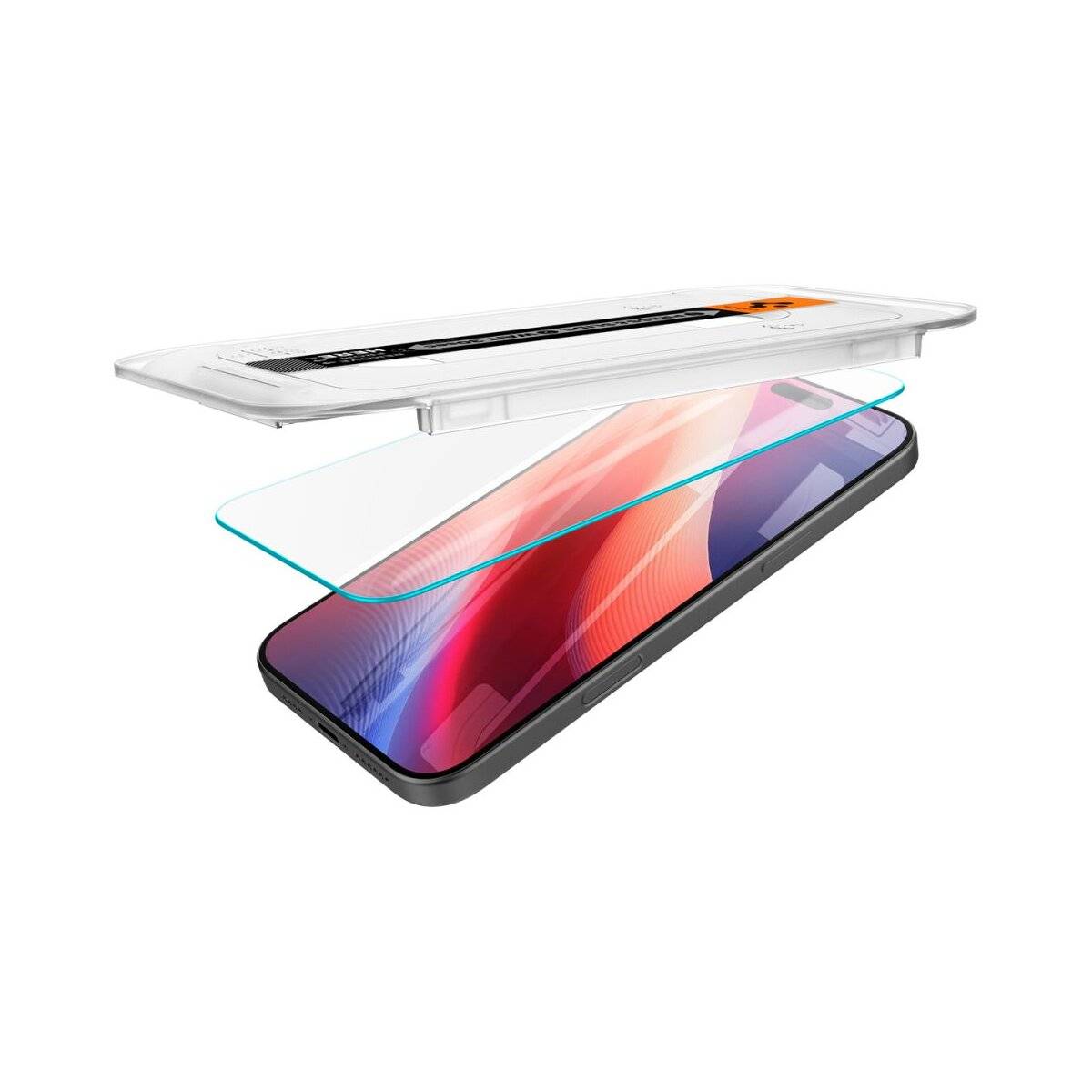 EZ FitSchutzglas Displayschutzglas kompatibel mit iPhone 16 Pro Max