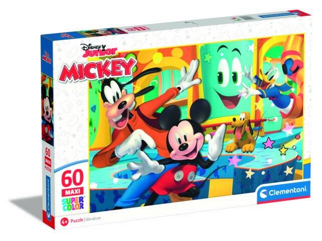 CLEMENTONI Puzzle Mickey Mouse MAXI 60 Teile