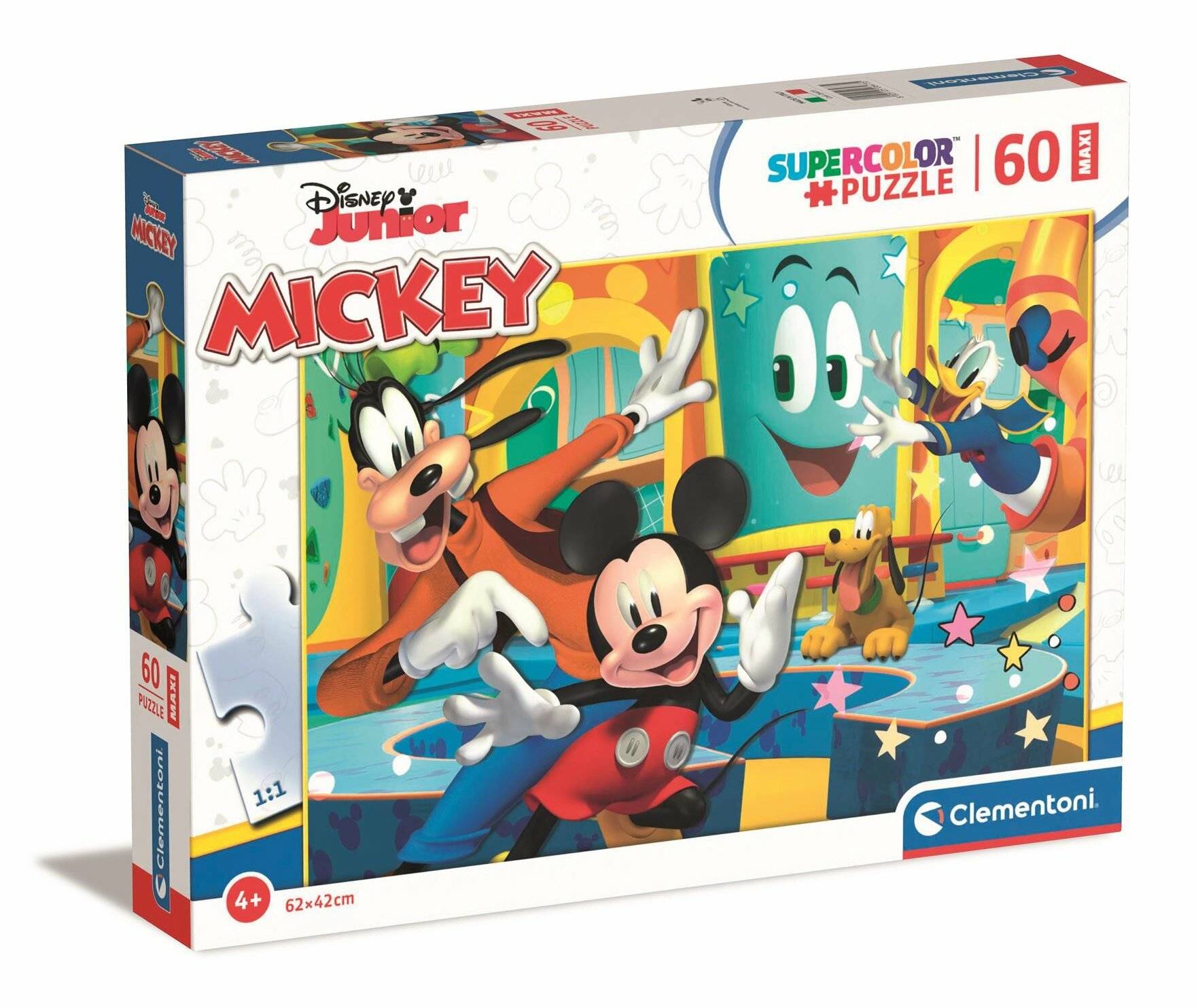CLEMENTONI Puzzle Mickey Mouse MAXI 60 Teile