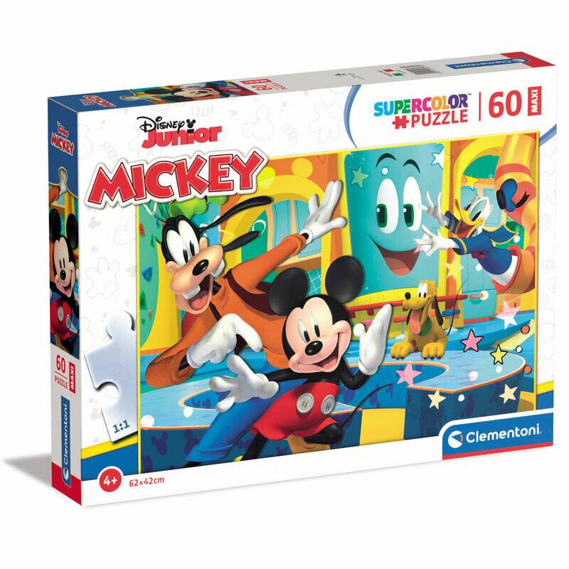 CLEMENTONI Puzzle Mickey Mouse MAXI 60 Teile