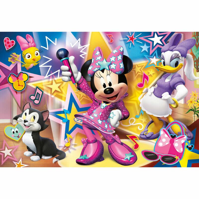 CLEMENTONI Puzzle Minnie Mouse MAXI 60 Teile