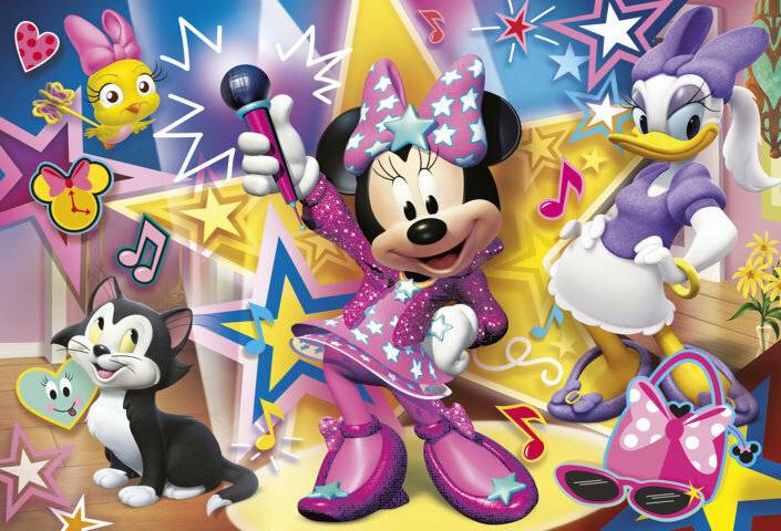 CLEMENTONI Puzzle Minnie Mouse MAXI 60 Teile