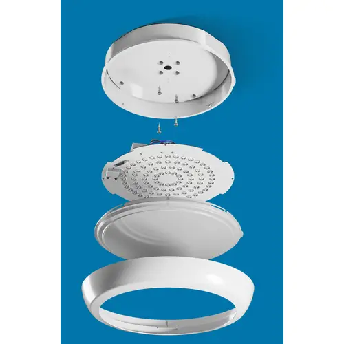 Spectrum LED Deckenleuchte NYMPHEA CITY PRO 2 weiß 18W/24W Sensor & Fernbedienung 3500lm außen IK08 rund CCT 3000-6000K Spectrum LED Deckenleuchte NYMPHEA CITY PRO 2 weiß 18W/24W Sensor & Fernbedienung 3500lm außen IK08 rund CCT 3000-6000K