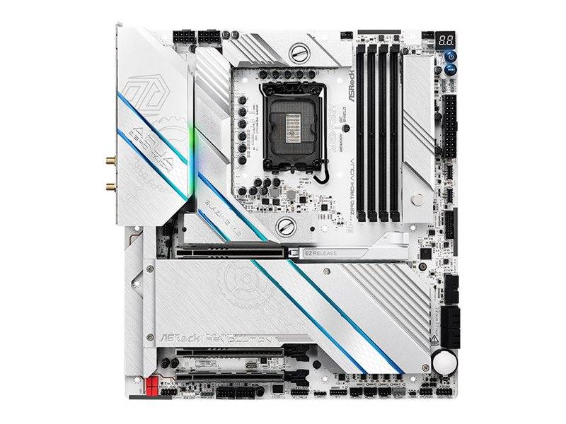 ASRock Z890 TAICHI AQUA - Motherboard - E-ATX - LGA1851-Sockel - Z890 Chipsatz - USB4, USB-C 3.2 Gen2, USB-C 3.2 Gen 1 - Bluetooth, Wi-Fi 7, 2.5