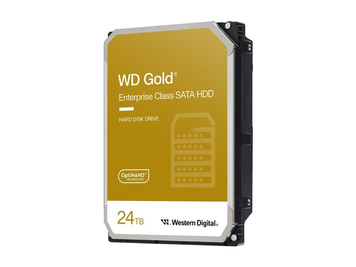 WD Gold 8.9cm (3.5") 24TB SATA3 7200 512MB WD242KRYZ