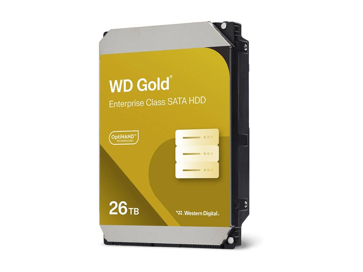 WD Gold 8.9cm (3.5") 26TB SATA3 7200 512MB WD261KRYZ
