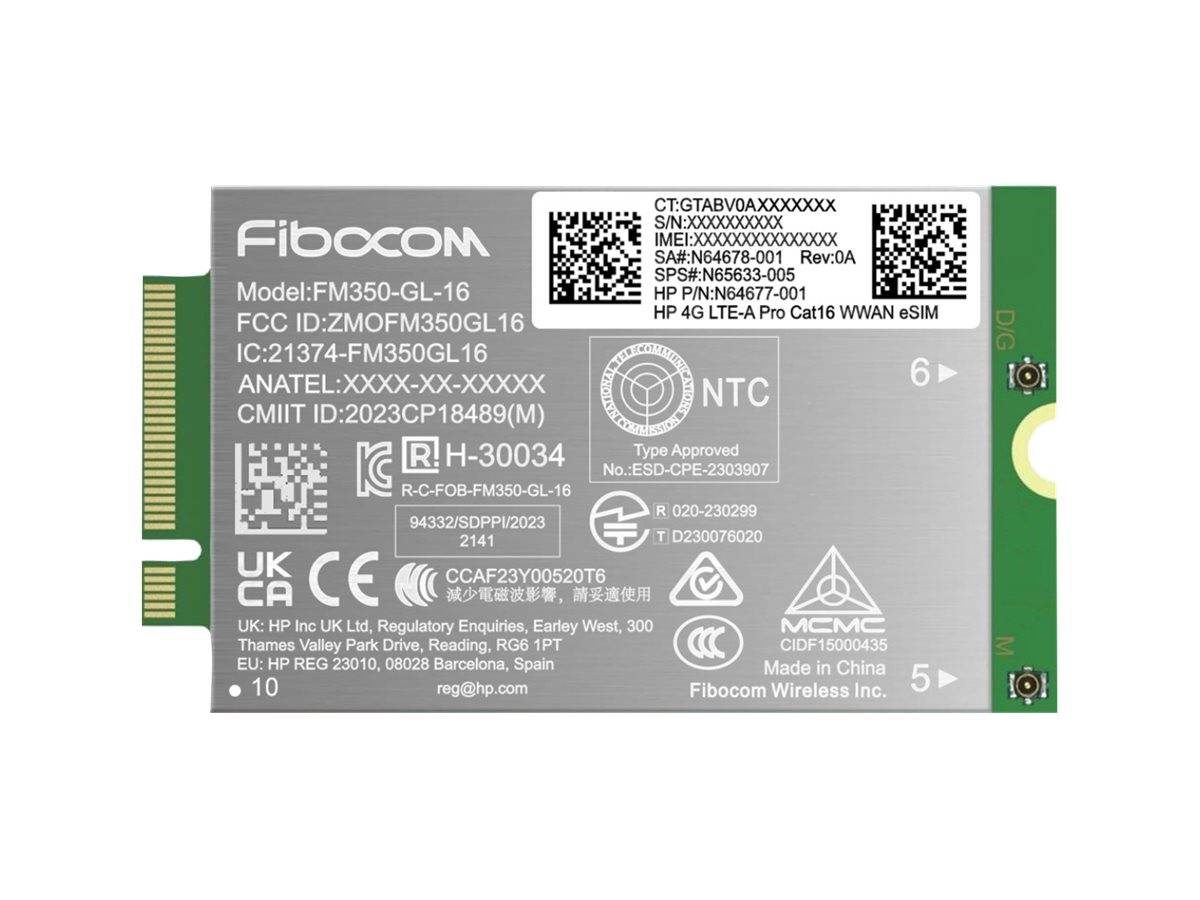 HP Funkmodem 4G LTE-A WWAN Modul