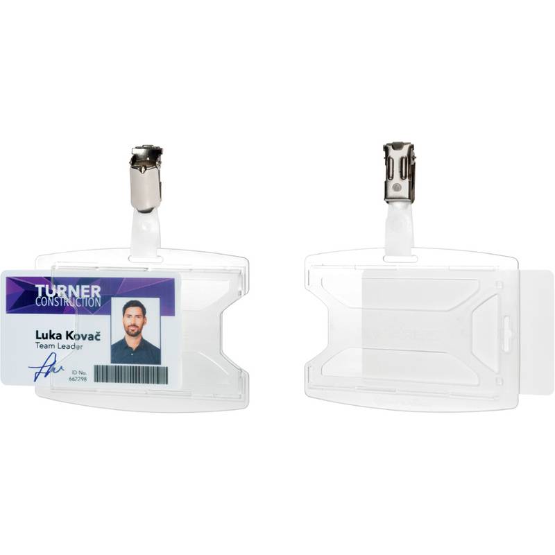 DURABLE Ausweishalter "reXycle", mit Clip, für 1 Karte