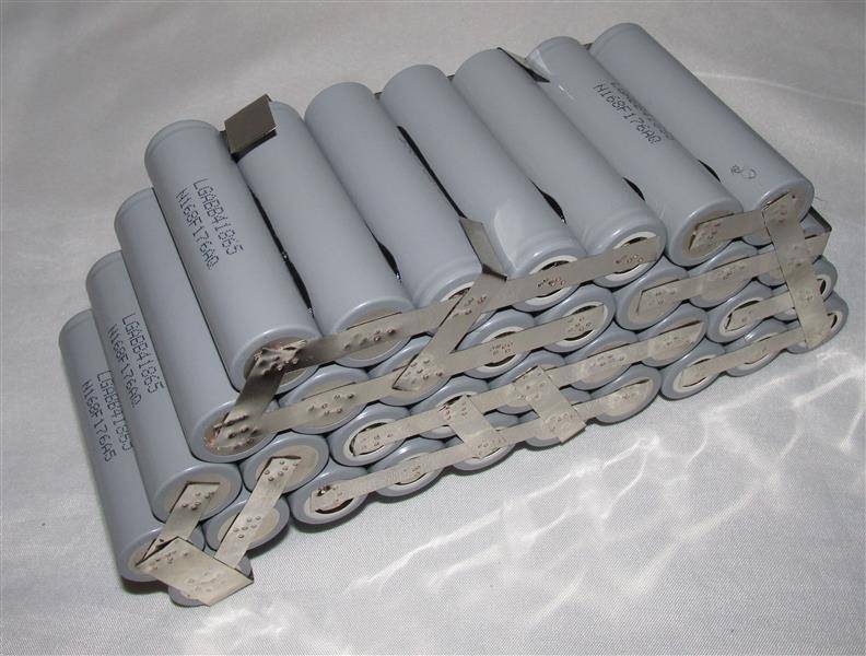 Akkupack für Panterra 7ICMR18/65-5 - 25 Volt Li-Ion - zum Selbsteinbau 13000mAh / 325,00Wh - Li-Ion