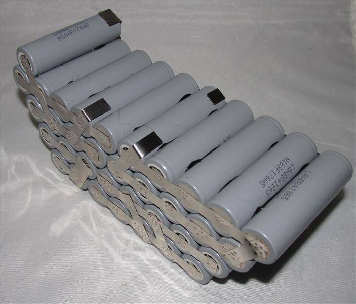 Akkupack für Panterra 7ICMR18/65-5 - 25 Volt Li-Ion - zum Selbsteinbau 17000mAh / 425,00Wh - Li-Ion