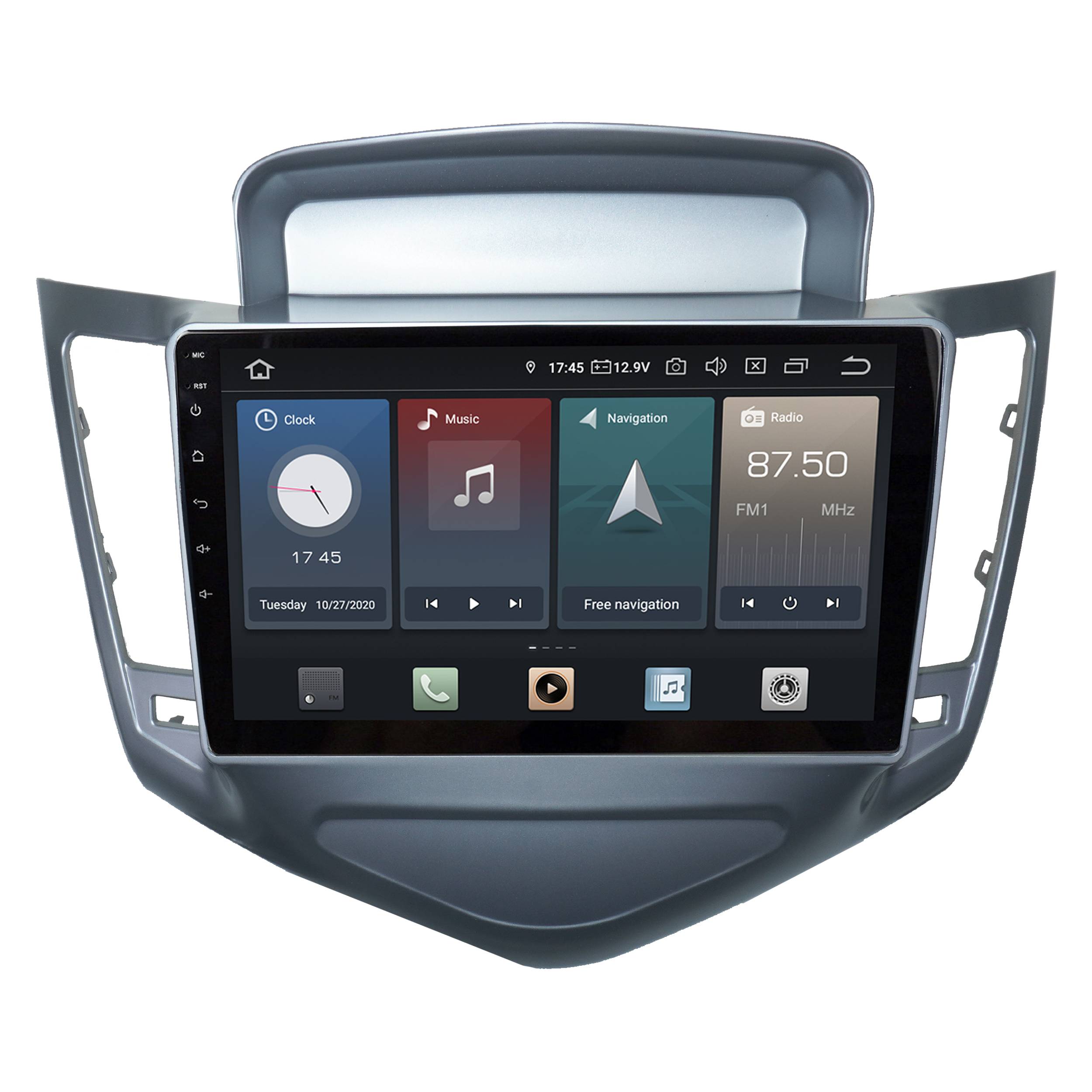 Für Chevrolet Cruze 9" Touchscreen Android Autoradio GPS Navigation CarPlay