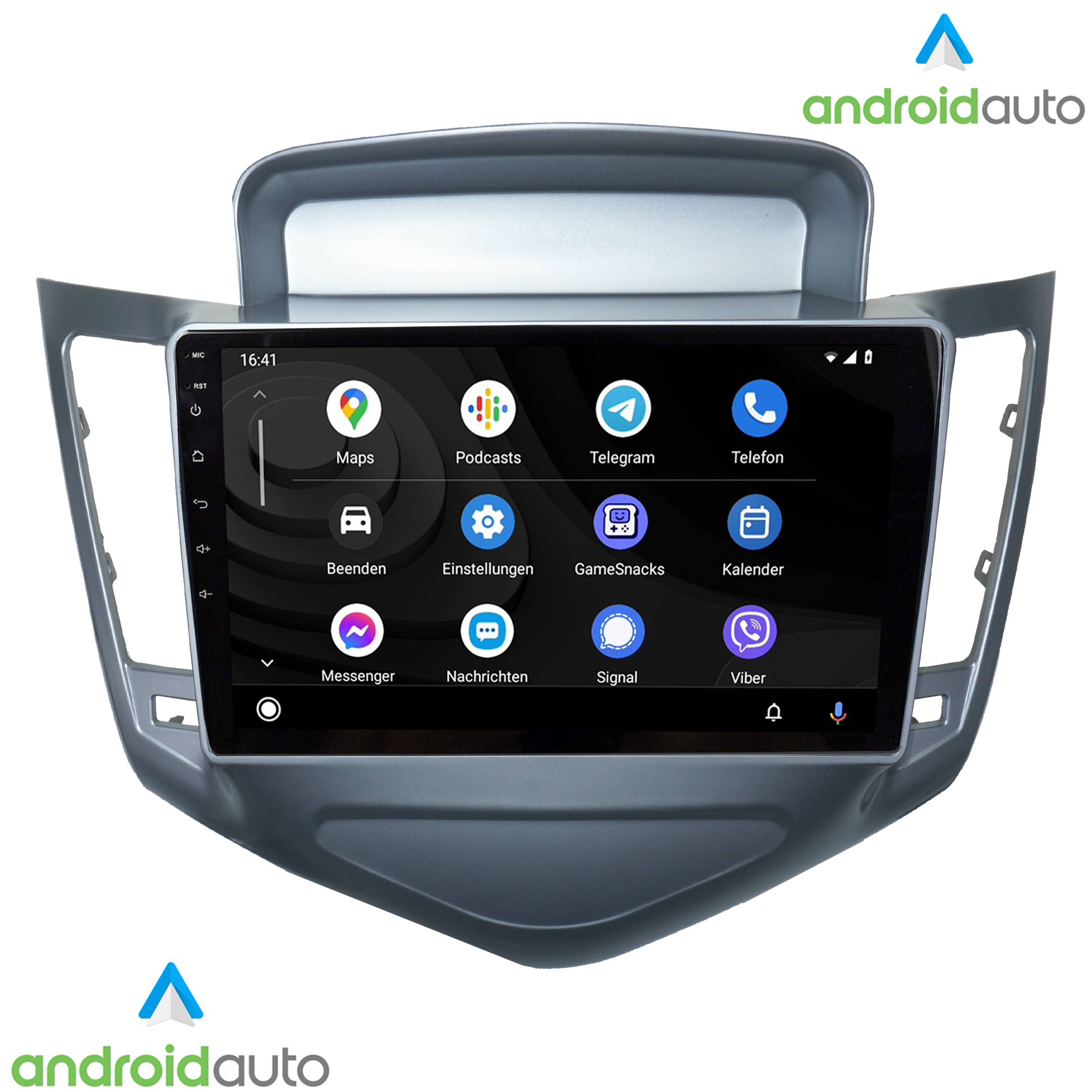 Für Chevrolet Cruze 9" Touchscreen Android Autoradio GPS Navigation CarPlay