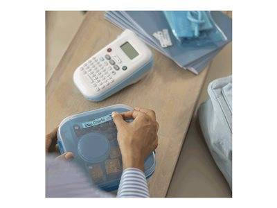 Schriftband Brother 12mmx4m schwarz/hellblau BTAG-L31 Multimedia-Technik Schriftbänder