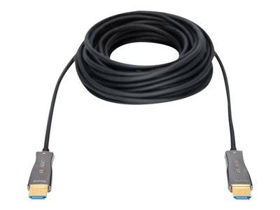 DIGITUS HDMI AOC Hybrid Glasfaserkabel, UHD 4K, 20 m Multimedia-Technik HDMI-Kabel