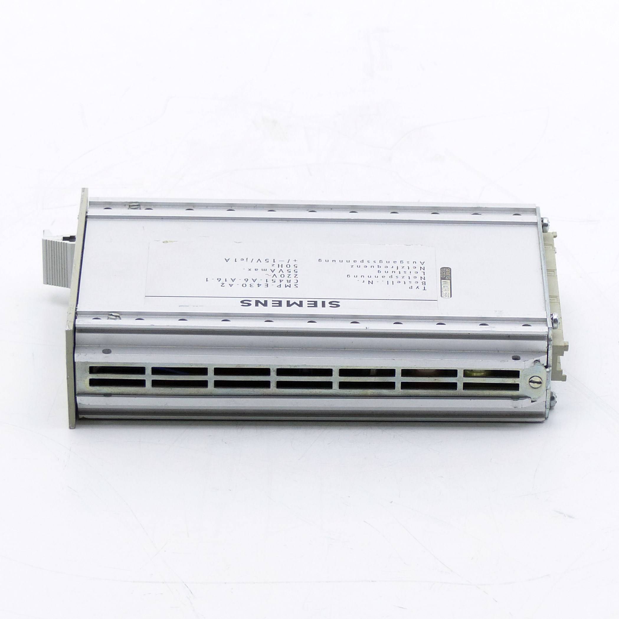 Siemens Netzteil SMP-E430-A2 (C8451-A6-A16-1)
