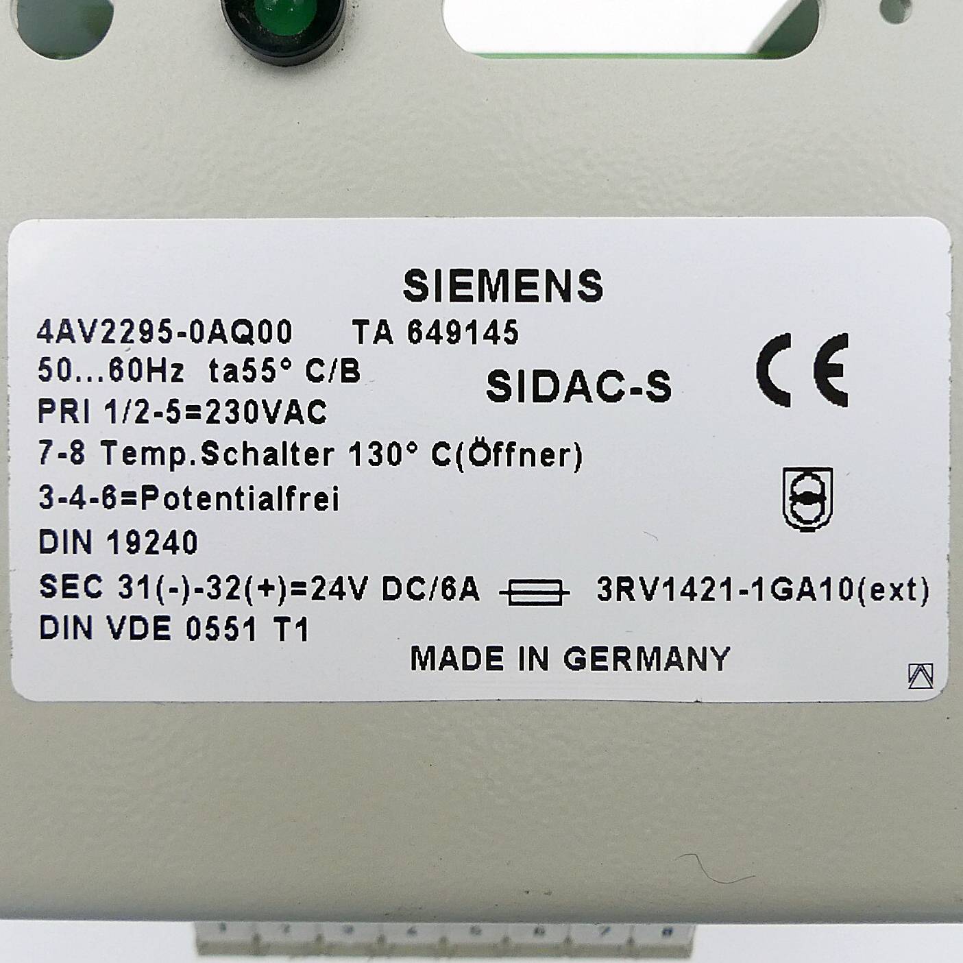 Siemens Power supply (4AV2295-0AQ00 )