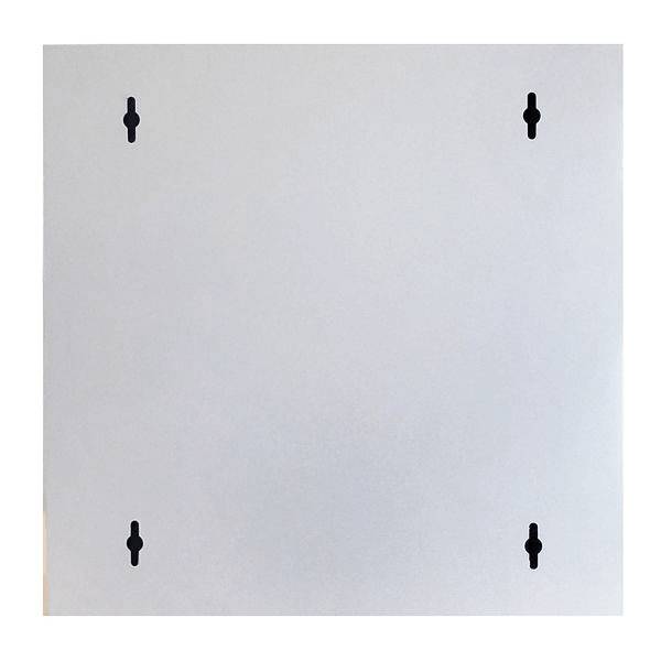 DSIT Danicom - 3HE Wandschrank Weiß mit Metalltür 185mm tief