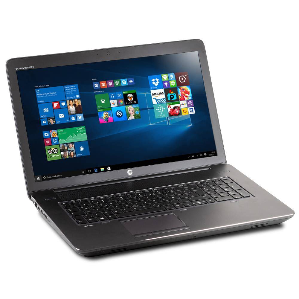 HP ZBook 17 G3 (B-Ware) 43,9cm (17,3") Notebook (i7 6820HQ, 48GB, 512GB SSD NVMe, M5000M 8GB) Win 10