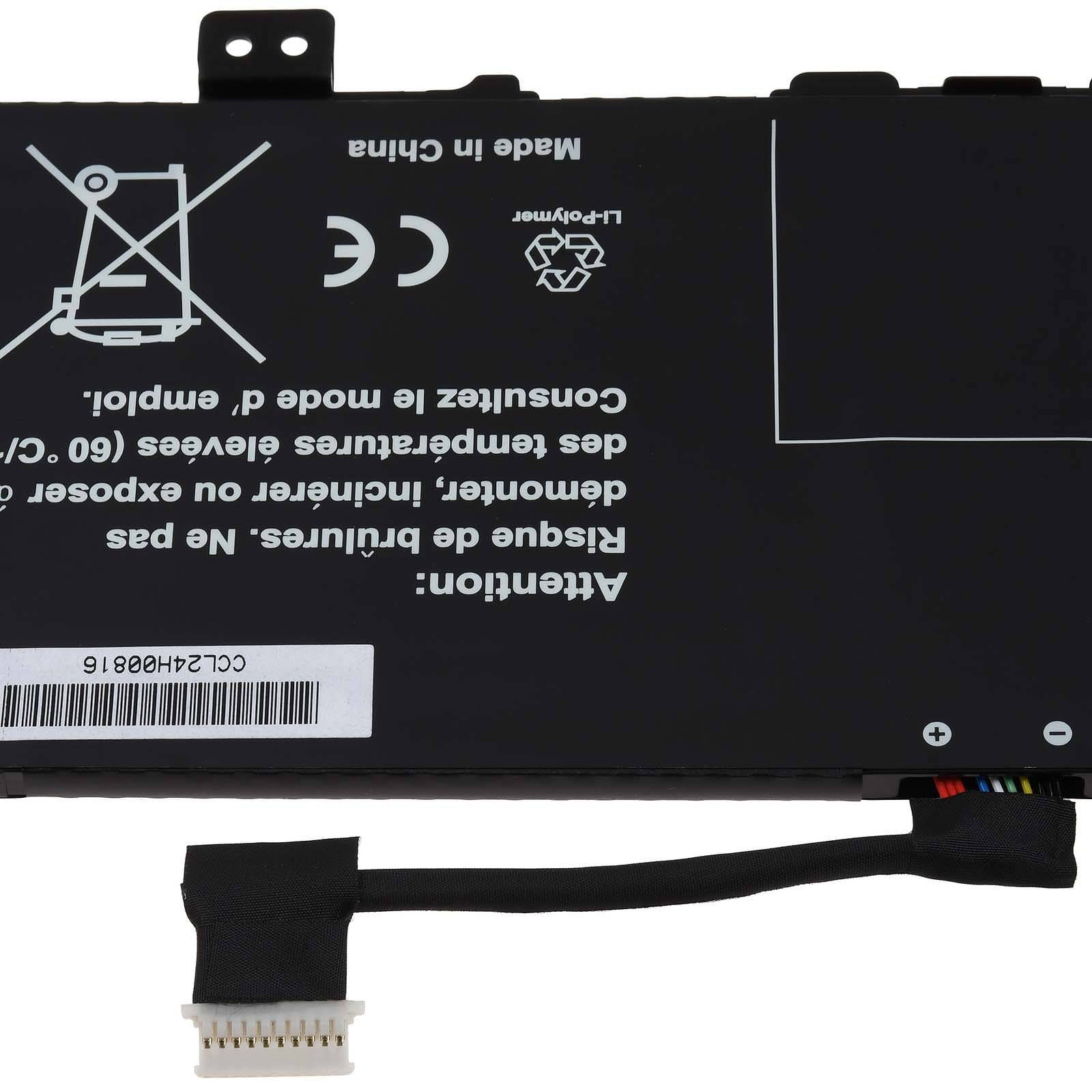 Powery Akku kompatibel mit HP Typ L75253-271, 7,7V, Li-Polymer
