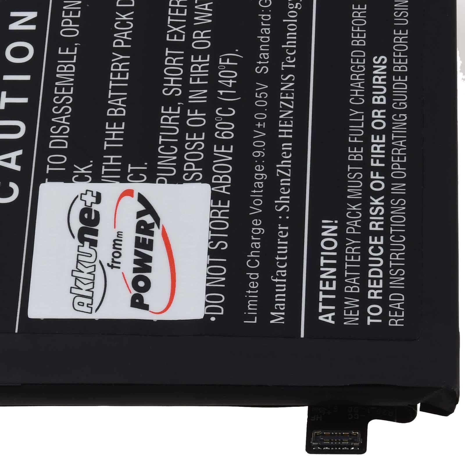 Powery Akku für OnePlus 12 PJD110 Handy, 7,82V, Li-Polymer