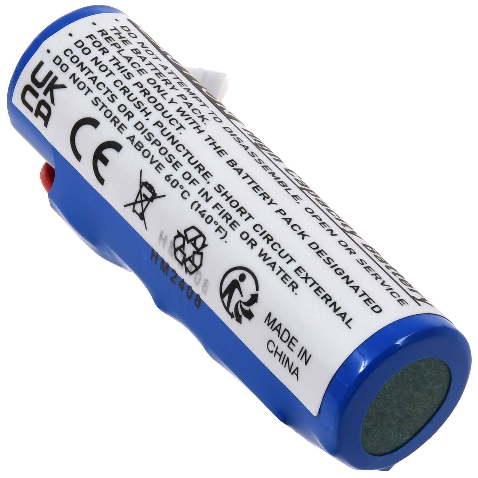 Powery Akku kompatibel mit Pax Typ IS1130G, 3,7V, Li-Ion