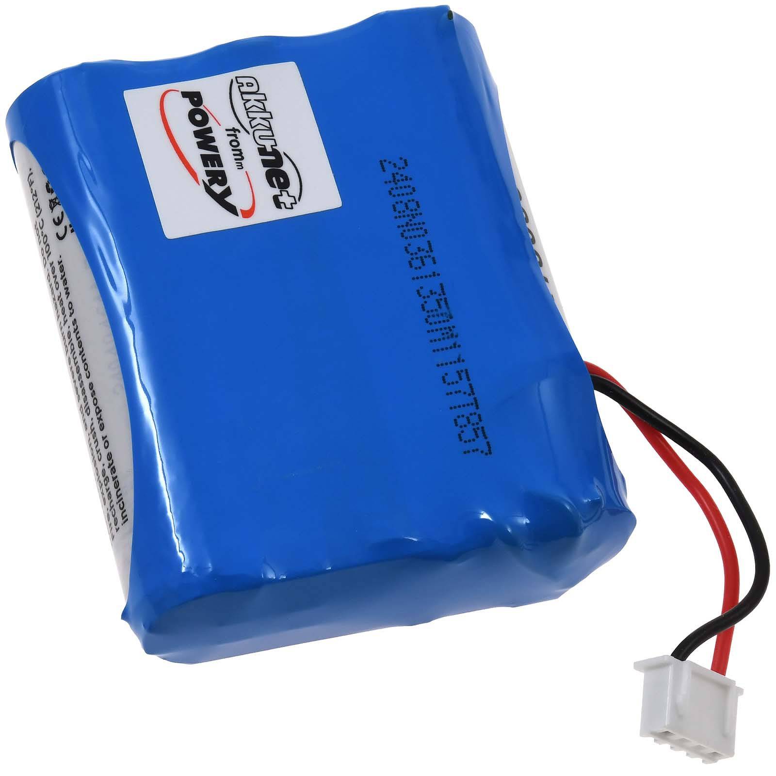 Powery Akku passend für Messgerät Peaktech P 9020 P9021 P9020A / Typ 301-62-412, 11,1V, Li-Ion