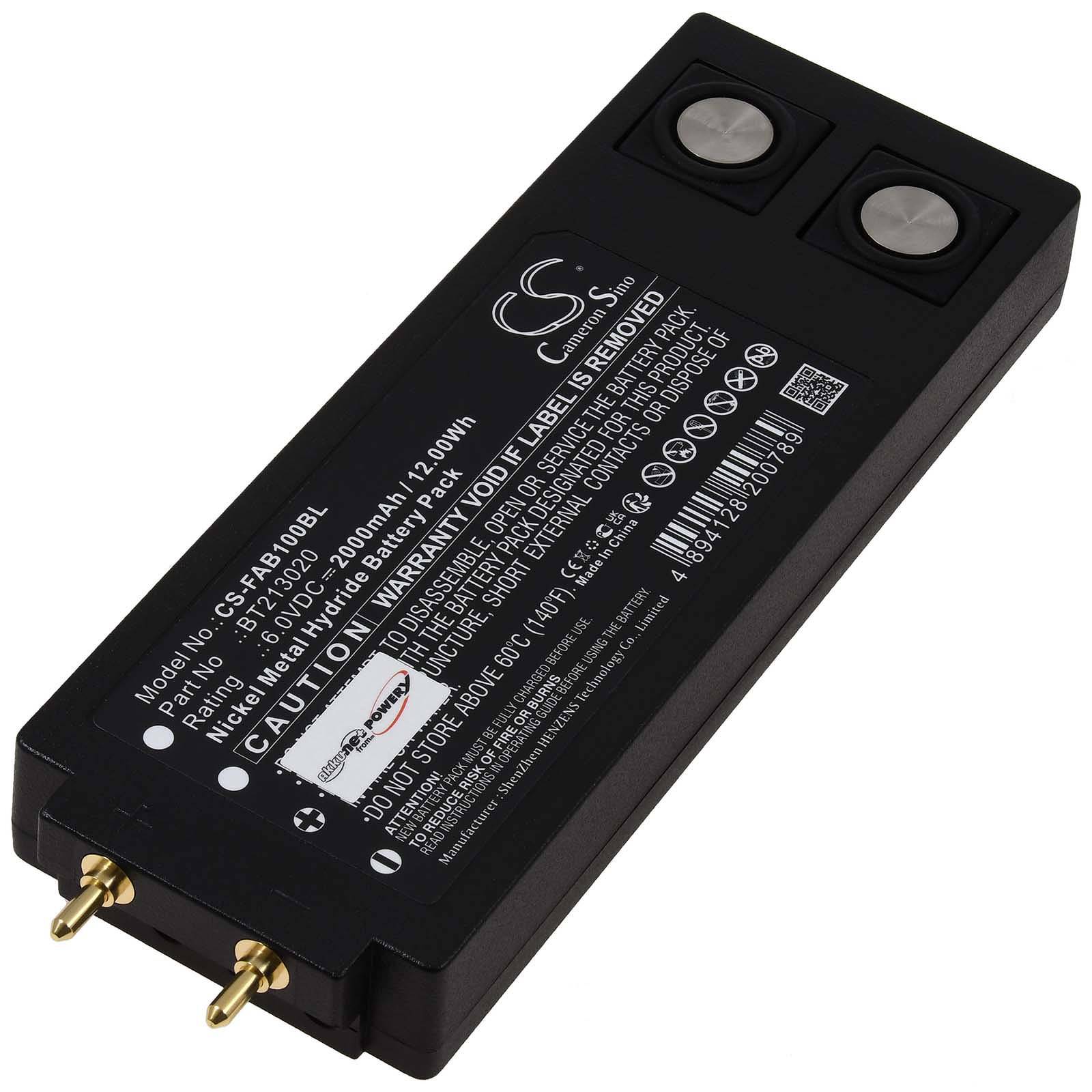 Powery Akku für HBC TTB 10 Kransteuerung, 6V, NiMH