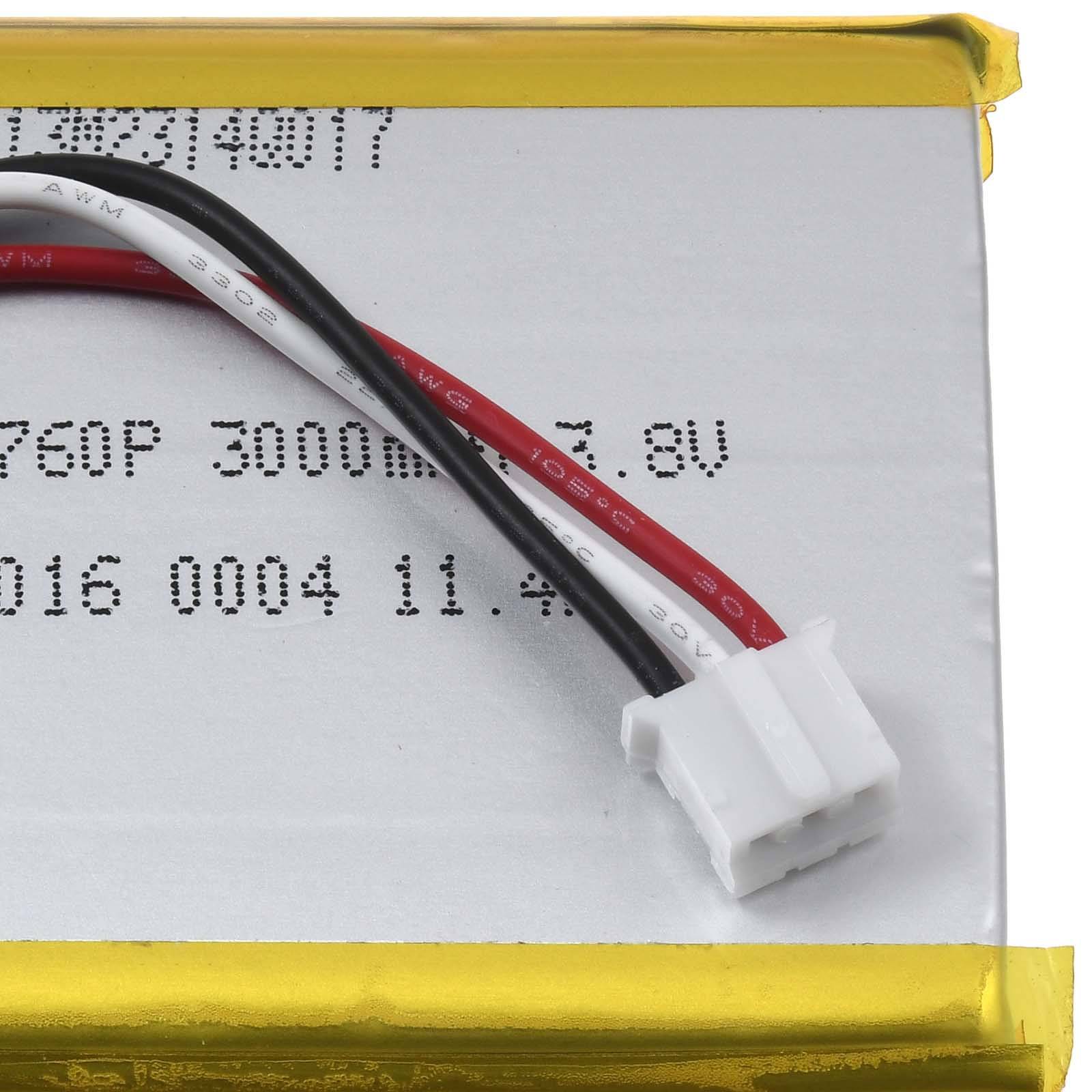 Powery Akku für Divoom Ditoo Pro Lautsprecher, 3,7V, Li-Polymer