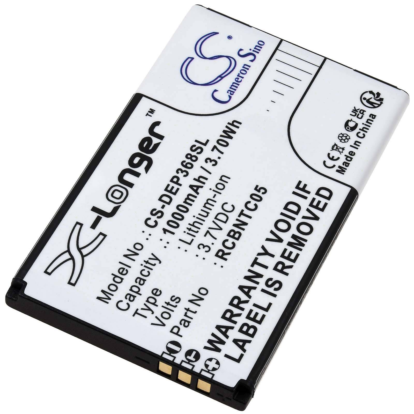 Powery Akku kompatibel mit Doro Typ RCBNTC05, 3,7V, Li-Ion