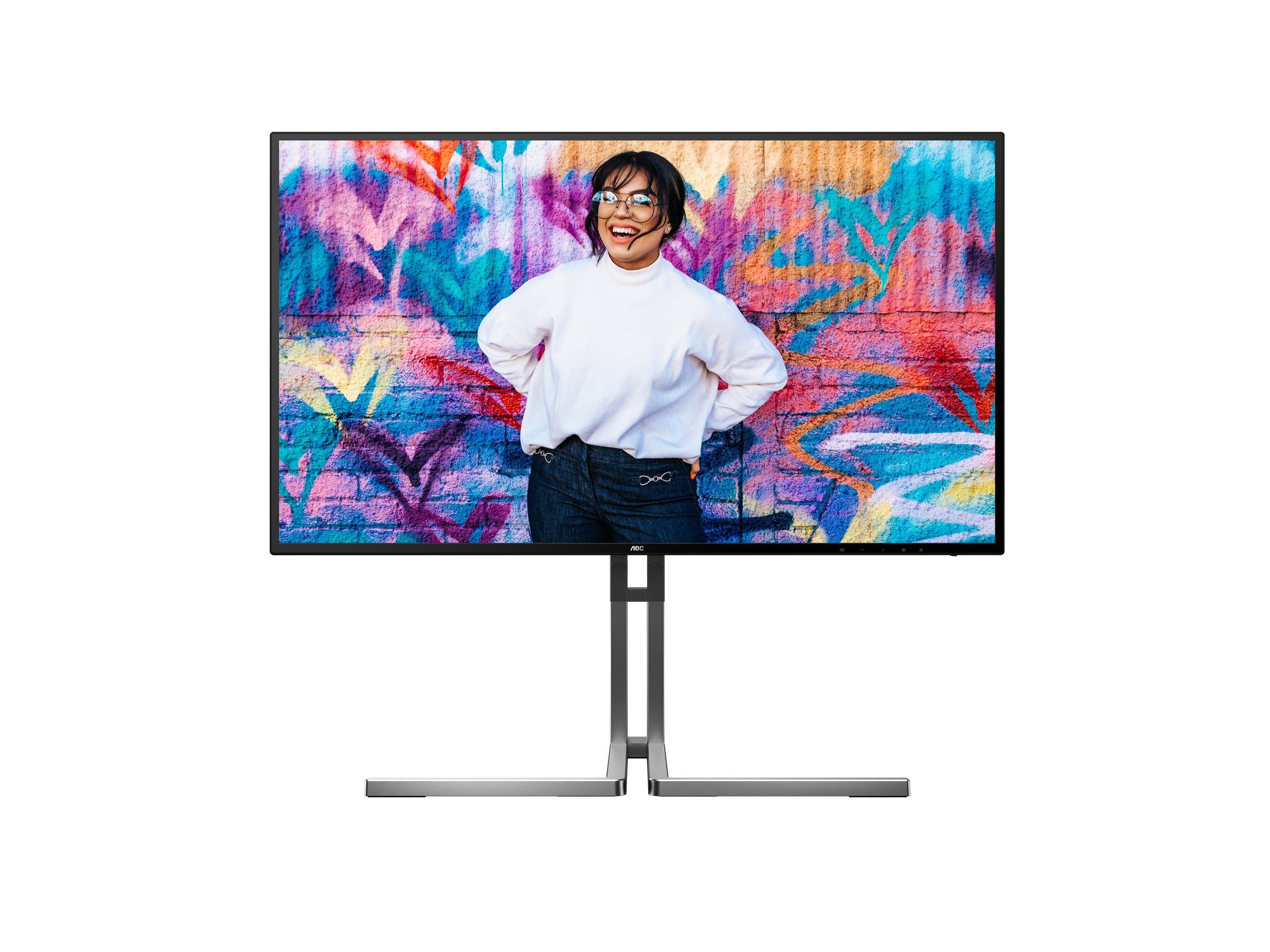 AOC 68,6cm (27) U27U3CV 16:09 2xHDMI+DP+USB-C Lift bl Multimedia-Technik TFT-Monitore