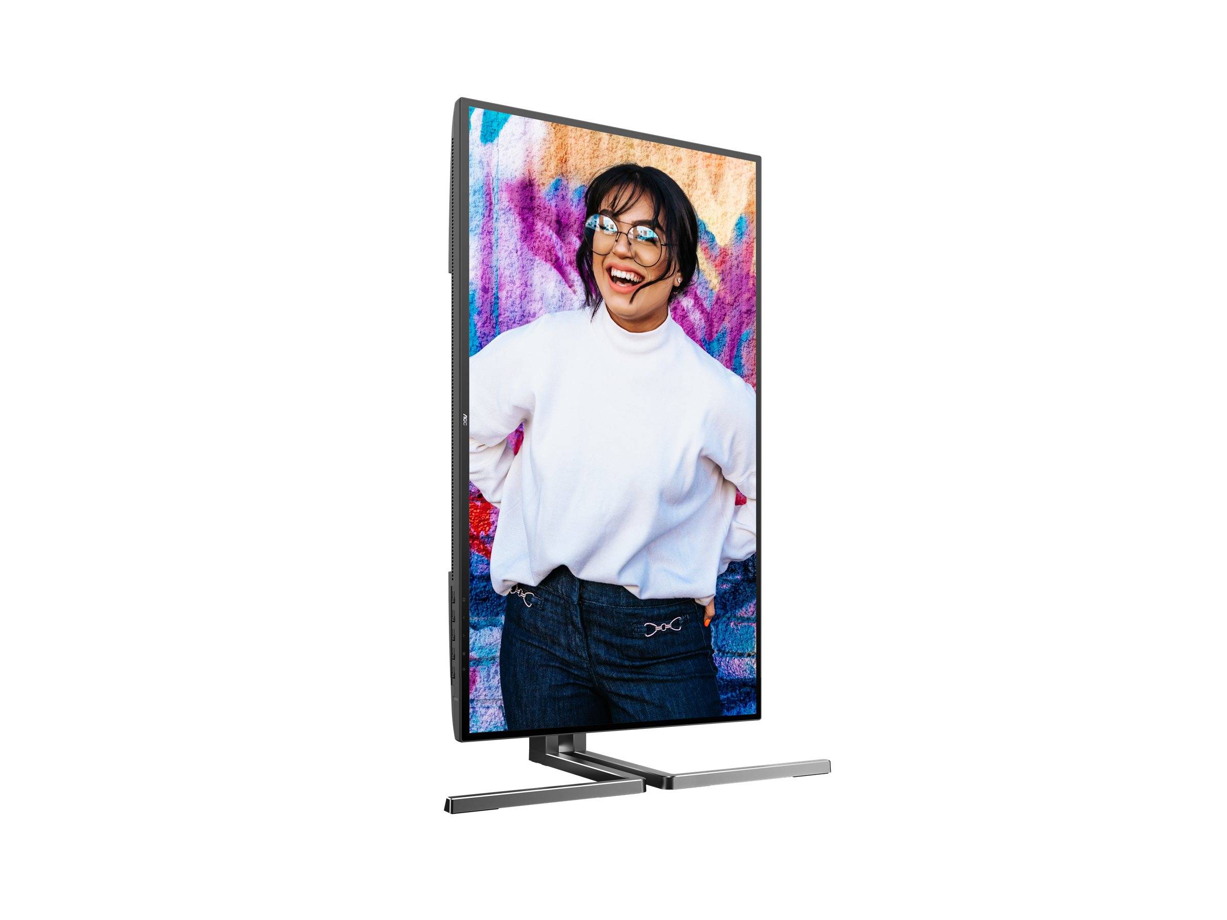 AOC 68,6cm (27) U27U3CV 16:09 2xHDMI+DP+USB-C Lift bl Multimedia-Technik TFT-Monitore