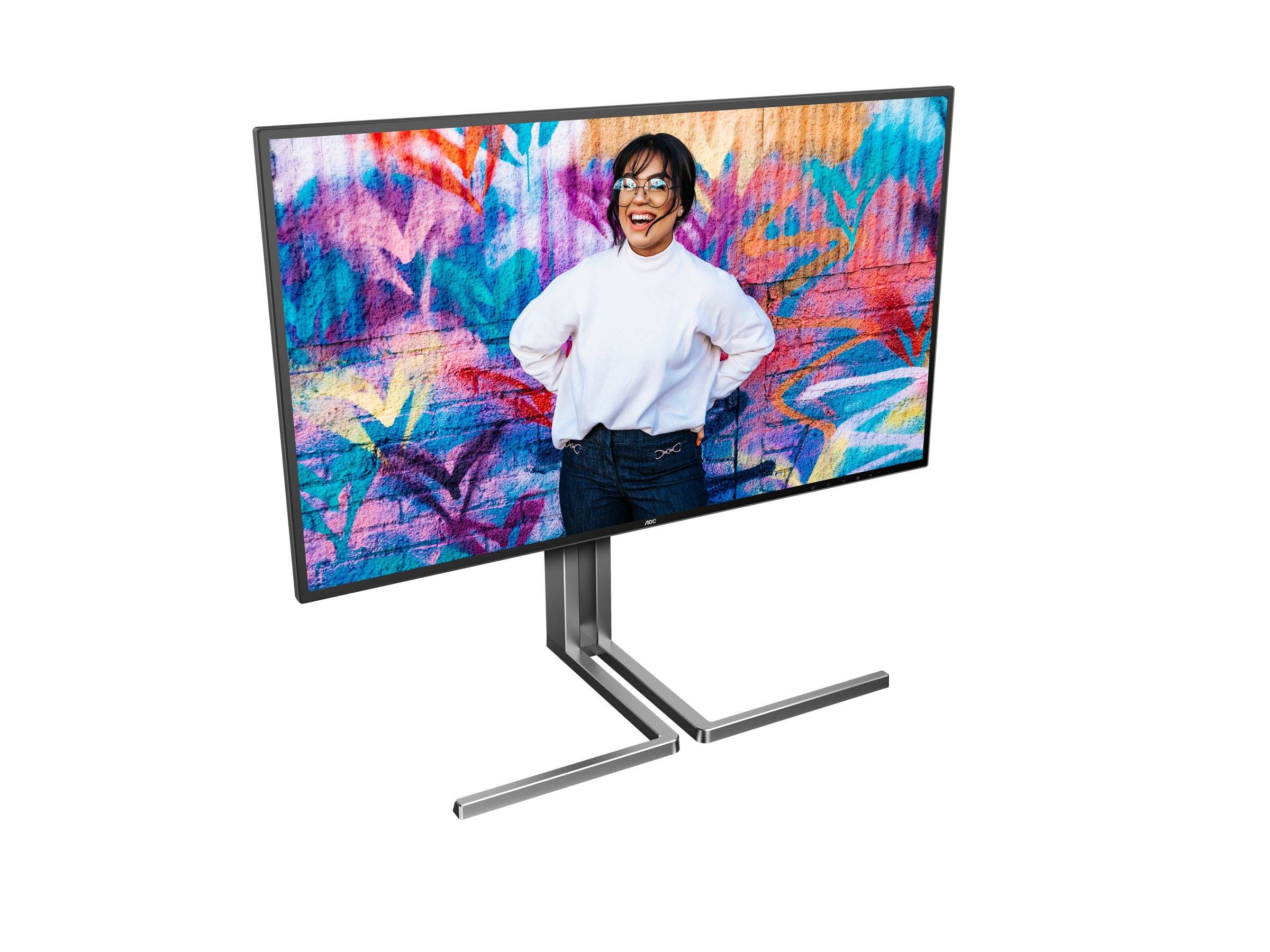 AOC 68,6cm (27) U27U3CV 16:09 2xHDMI+DP+USB-C Lift bl Multimedia-Technik TFT-Monitore