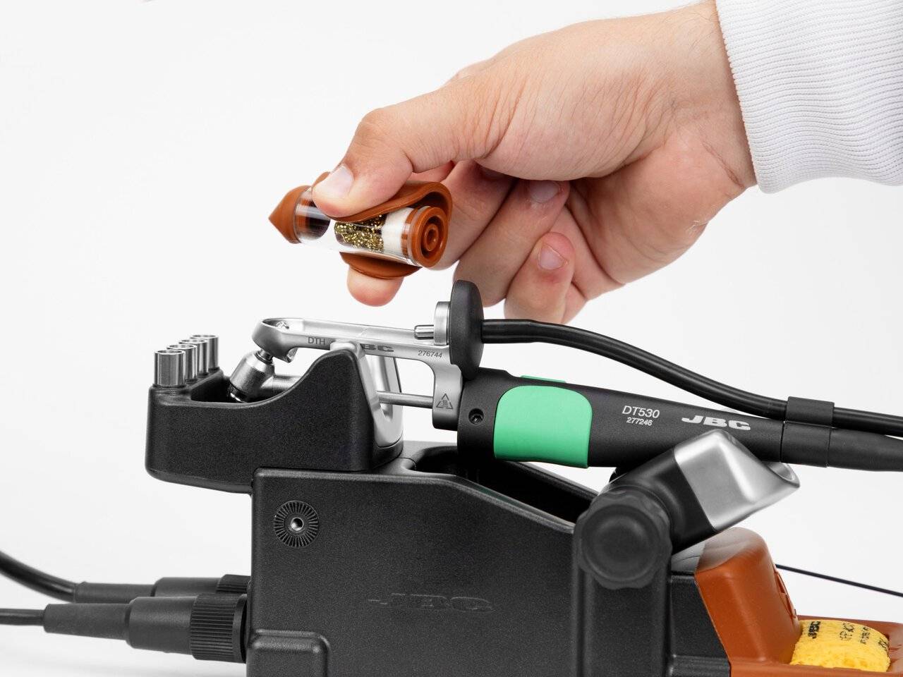 DT530-A abgewinkelter Entlötkolben