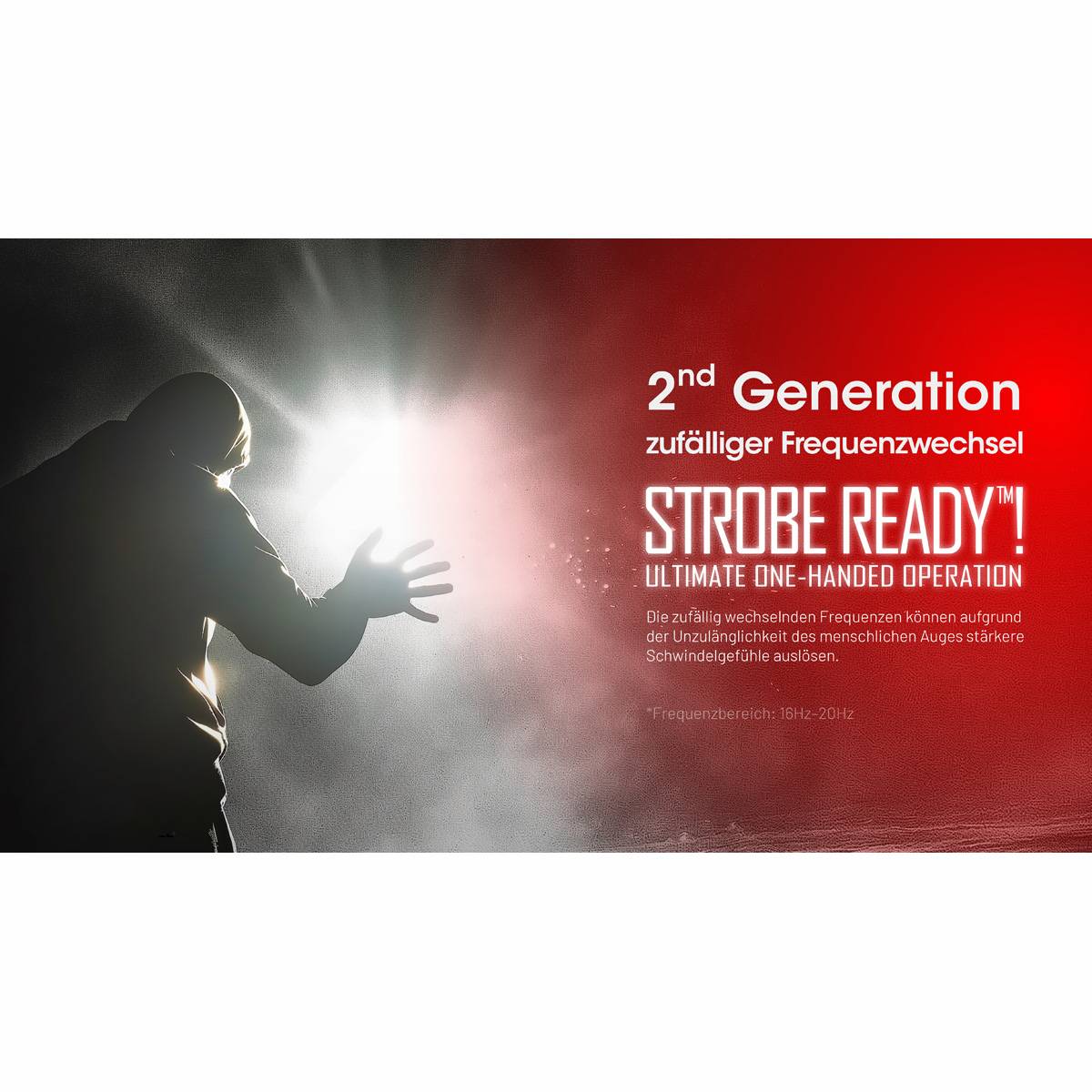 Nitecore EDC29 LUMINBLADE LED Taschenlame 6500 Lumen - Schwarz