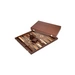 1736 - Backgammon Polyegos, groß, Kunstleder 1736 - Backgammon Polyegos, groß, Kunstleder
