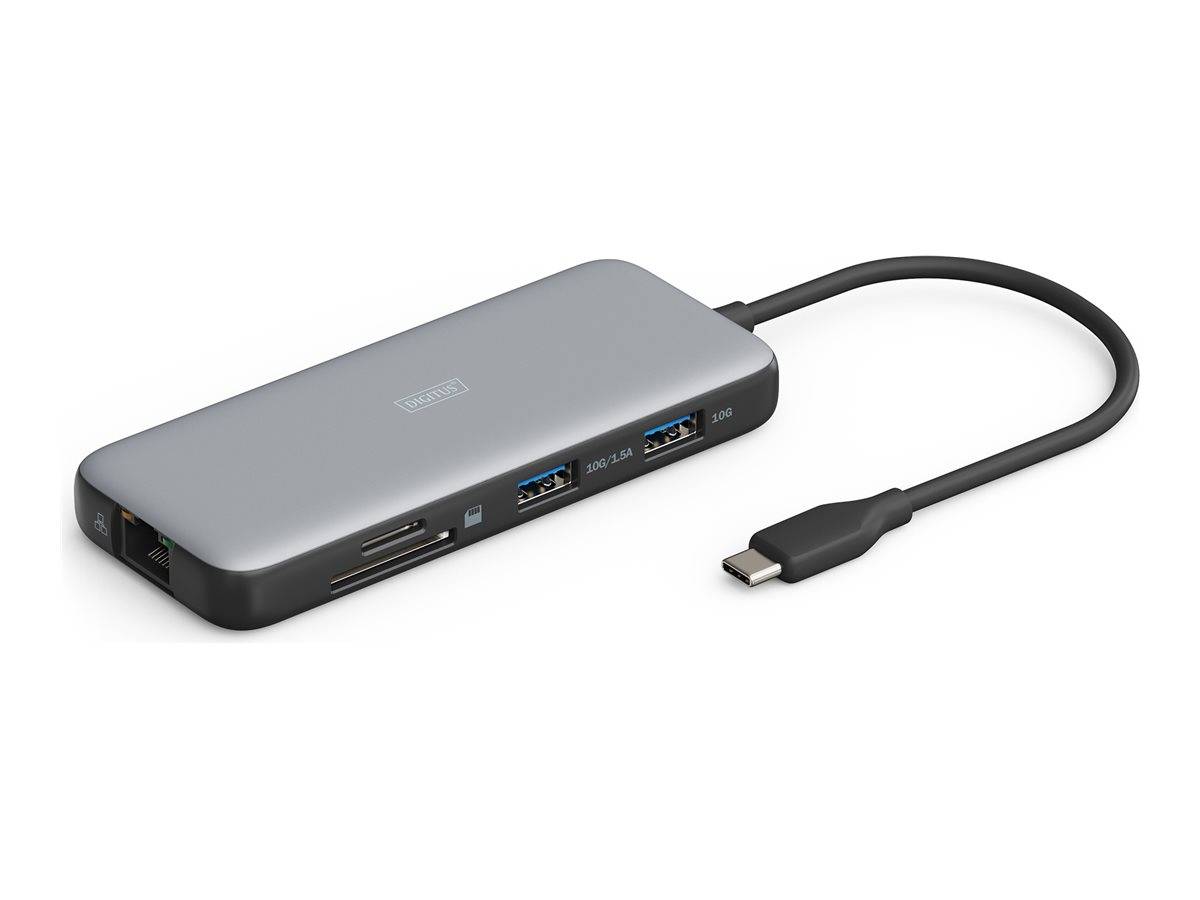 DIGITUS - Dockingstation - USB-C - 2 x HDMI