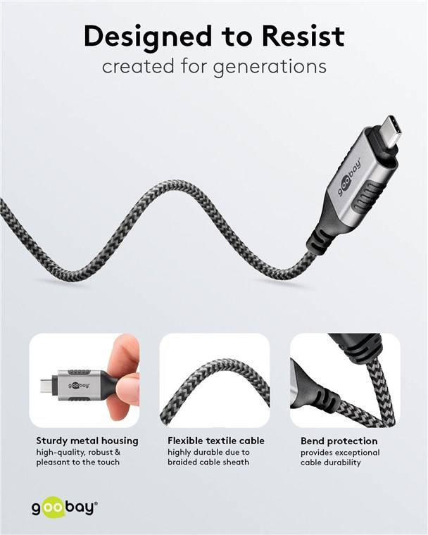 Ethernet-Kabel USB-C™ 3.1 auf RJ45, Slim, 3 m