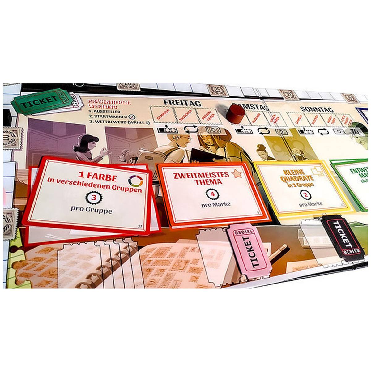 Feuerland Tauschrausch (DE) - Familienspiel (+)