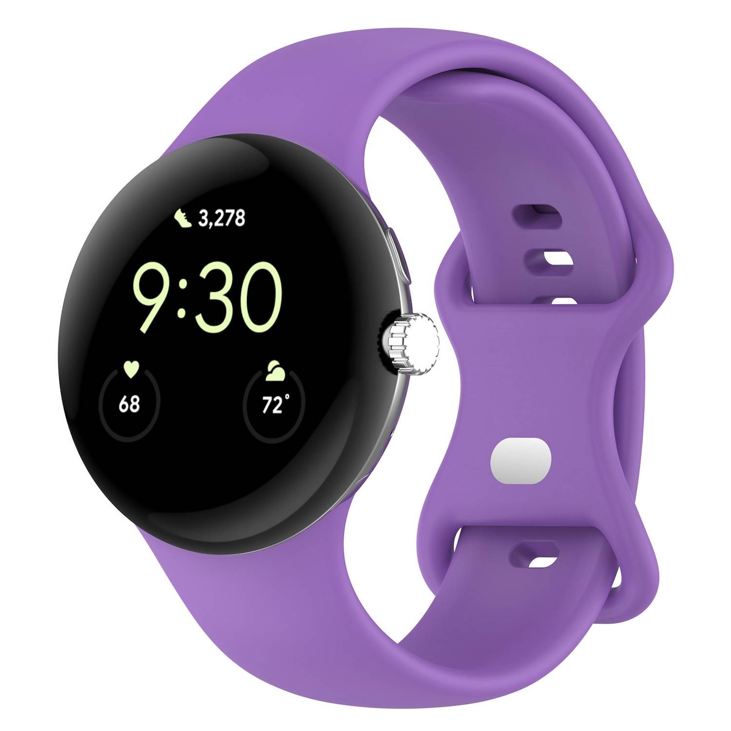 Smartwatch Armband für Google Pixel Watch 5 / 4 / 3 45mm Butterfly-Schnalle Band