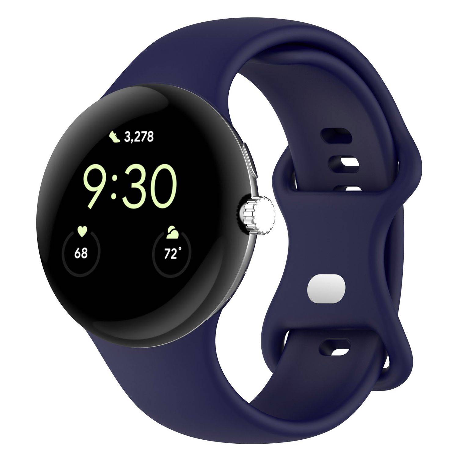 Smartwatch Armband für Google Pixel Watch 5 / 4 / 3 45mm Butterfly-Schnalle Band