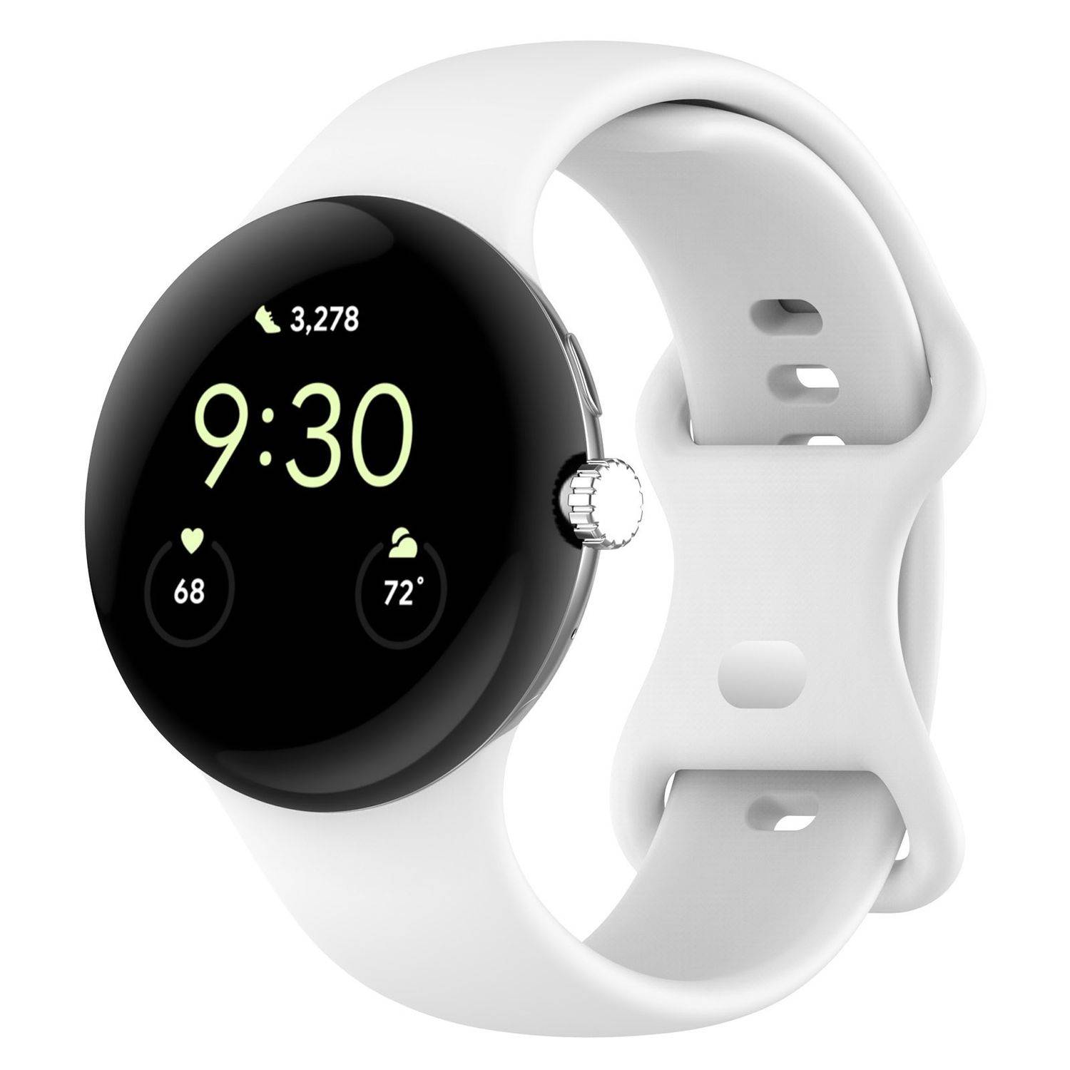 Smartwatch Armband für Google Pixel Watch 5 / 4 / 3 45mm Butterfly-Schnalle Band