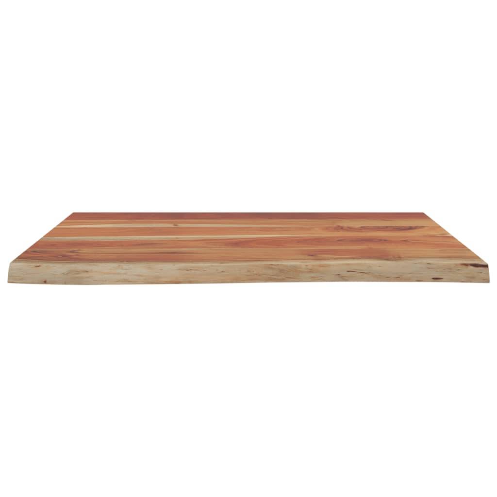 vidaXL Waschtischplatte 80x60x2,5 cm Rechteckig Massivholz Akazie