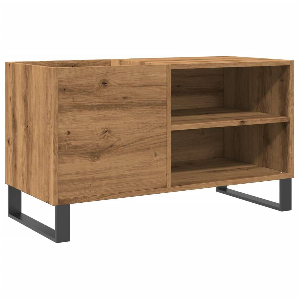vidaXL Plattenschrank Artisan-Eiche 84,5x38x48 cm Holzwerkstoff