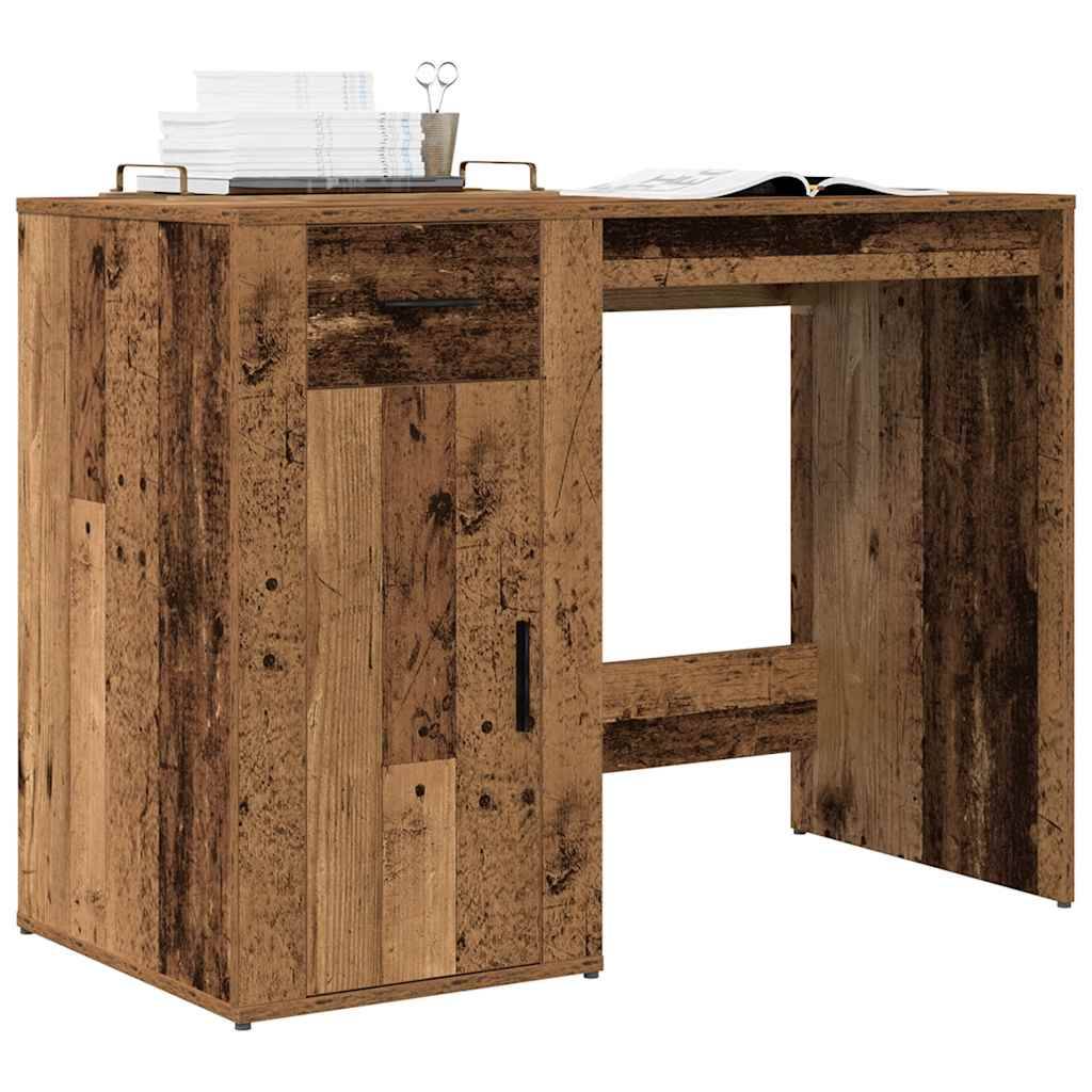 vidaXL Schreibtisch Altholz-Optik 100x49x75 cm Holzwerkstoff