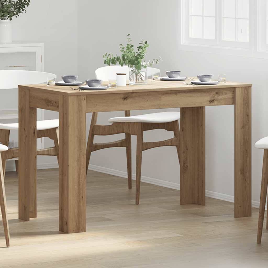 vidaXL Esstisch Artisan-Eiche 120x60x76 cm Holzwerkstoff